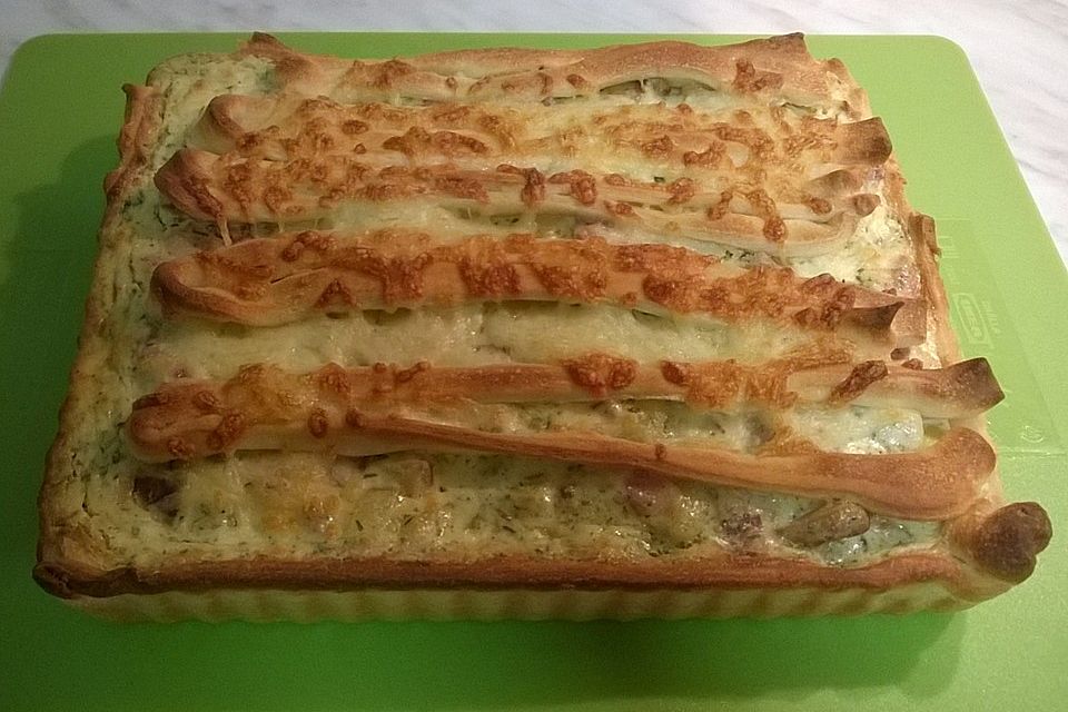 Pikanter Kartoffelkuchen Pikanter Kartoffelkuchen