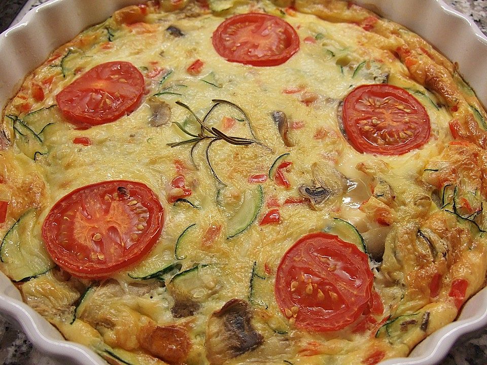 Tomaten-Pilz-Käse-Tarte von Sunnfred| Chefkoch