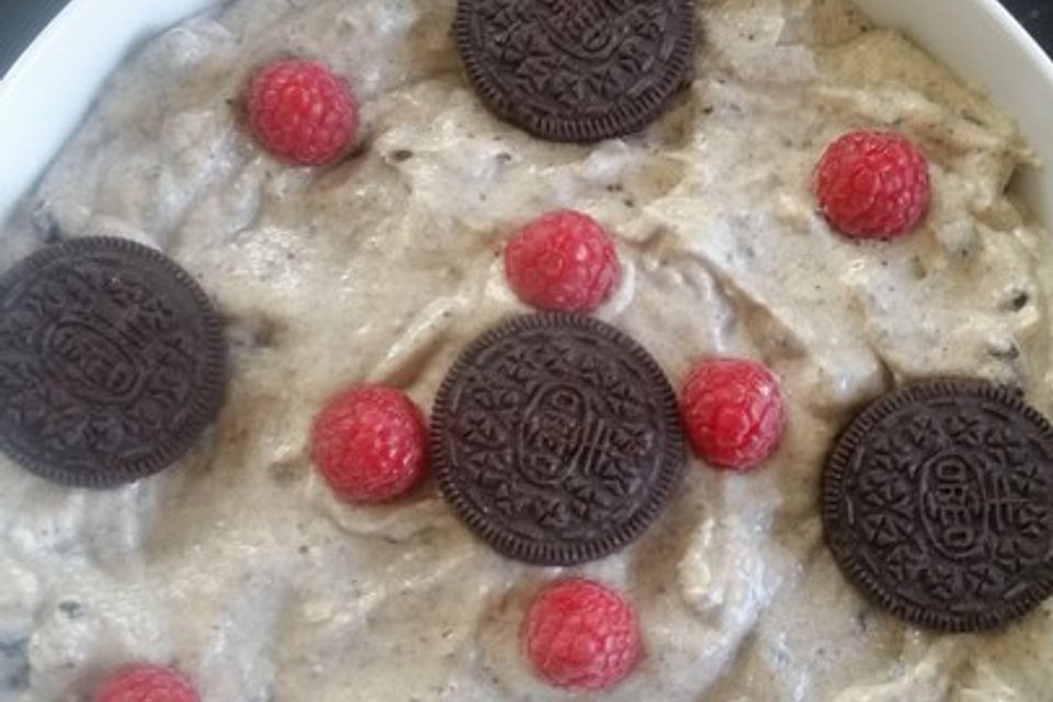 Amerikanischer Oreo-Pudding
