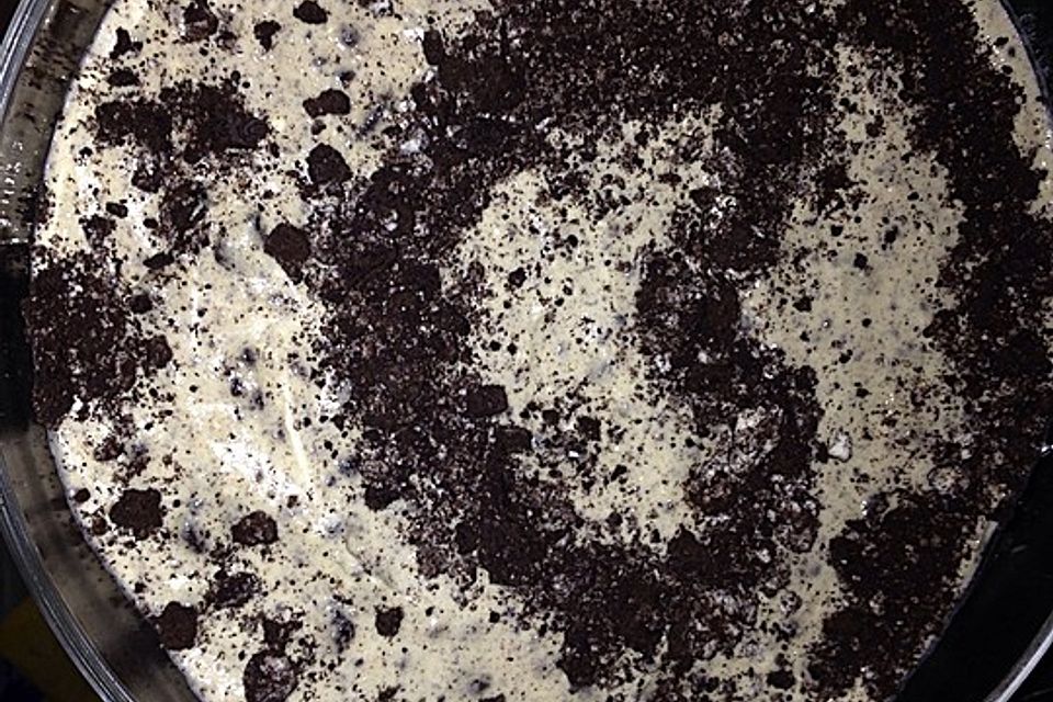 Amerikanischer Oreo-Pudding