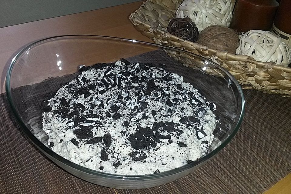 Amerikanischer Oreo-Pudding