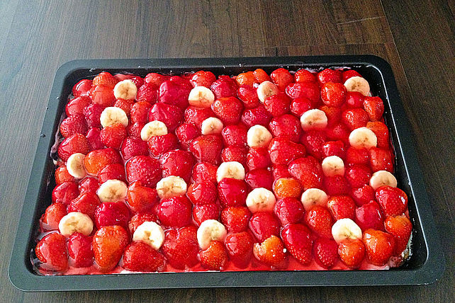 Erdbeer-Bananen-Kuchen von Küchengewerkel| Chefkoch
