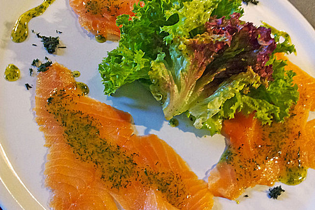 Lachs mit Reibeplätzchen von Perela| Chefkoch