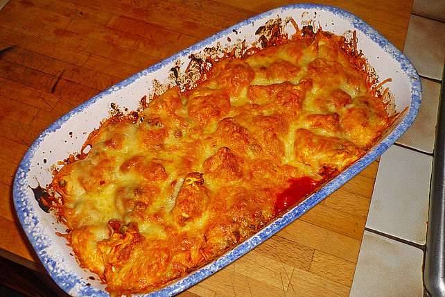 Tortellini-Auflauf mit Schinken und Erbsen von sunny2911| Chefkoch