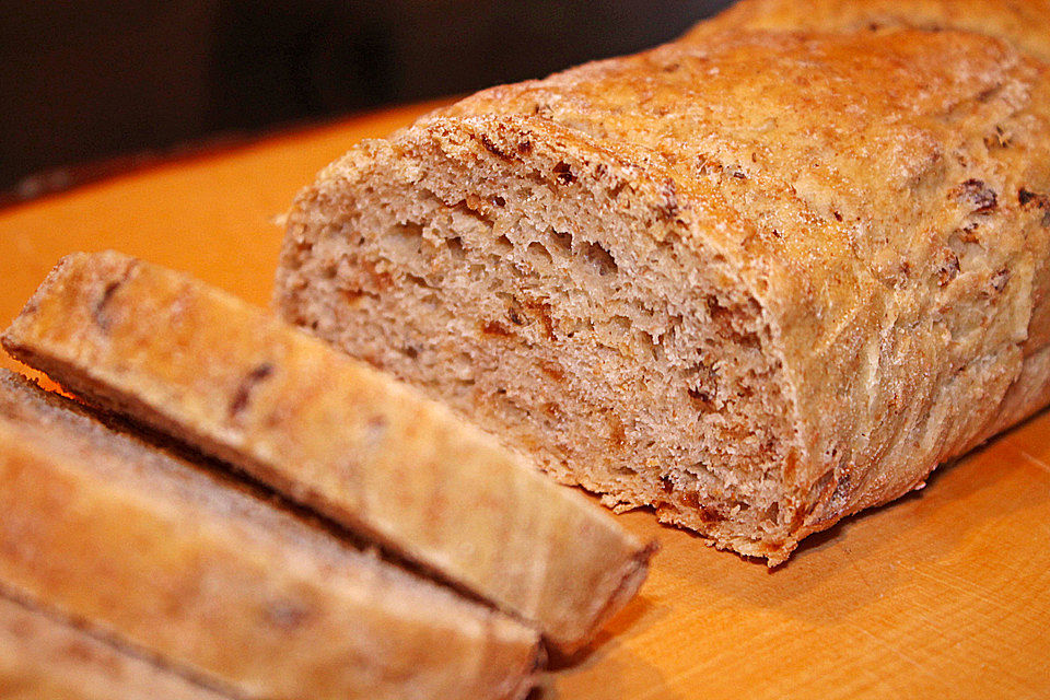 Schnelles Baguette mit Röstzwiebeln