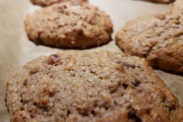 Himbeer-Hirse-Kokos-Cookies