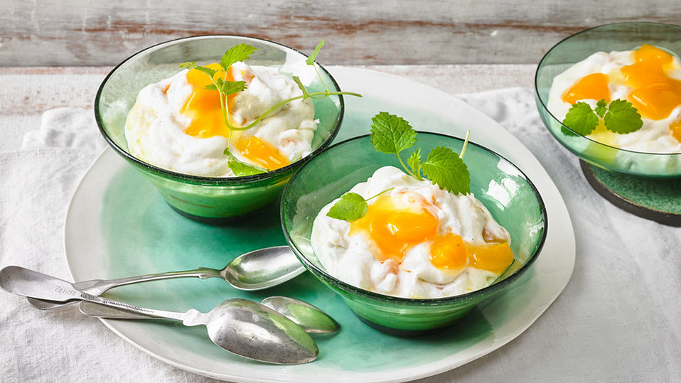 Weißweincreme mit Pfirsichen von Alexandra69 Weißweincreme mit Pfirsichen von Alexandra69