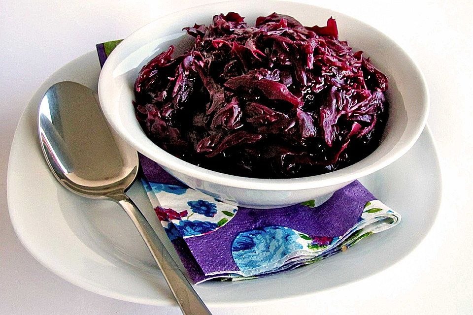 Apfel-Rotkohl