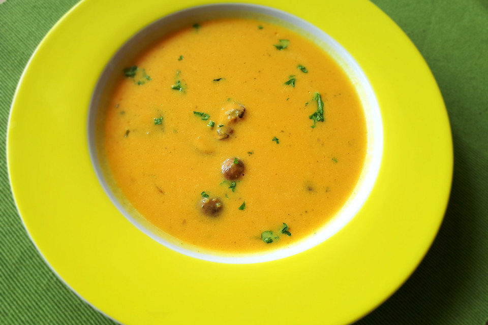 Süßkartoffelsuppe