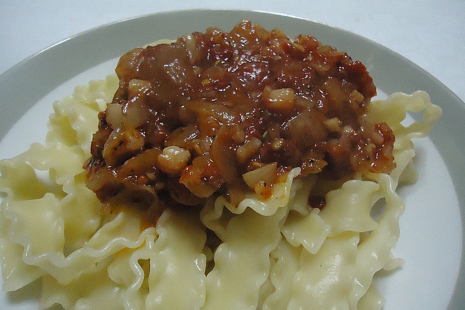 Spaghetti all' Amatriciana