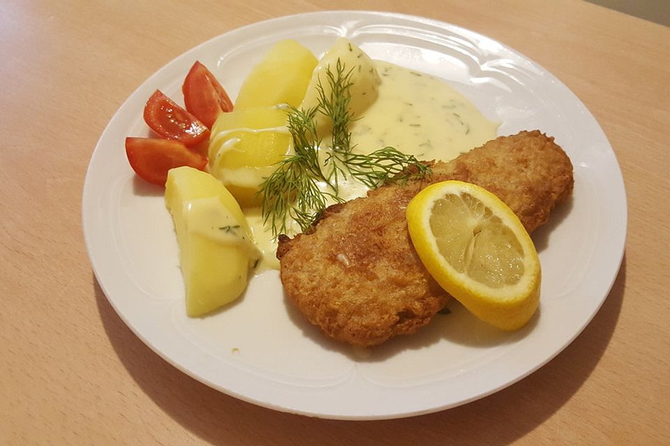 Zitronen-Dill-Soße