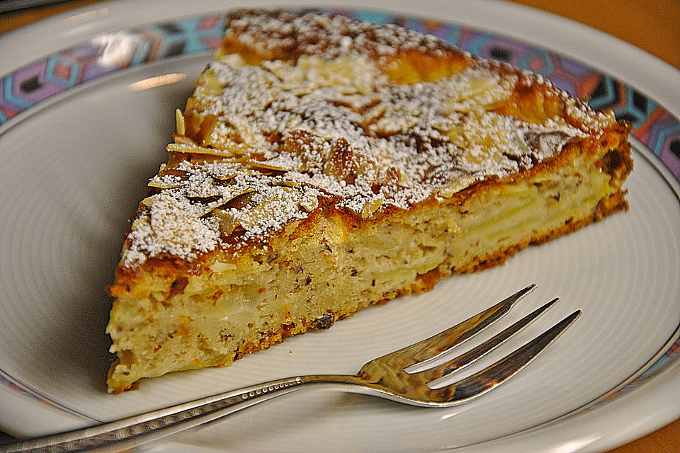 Apfel-Nuss-Kuchen