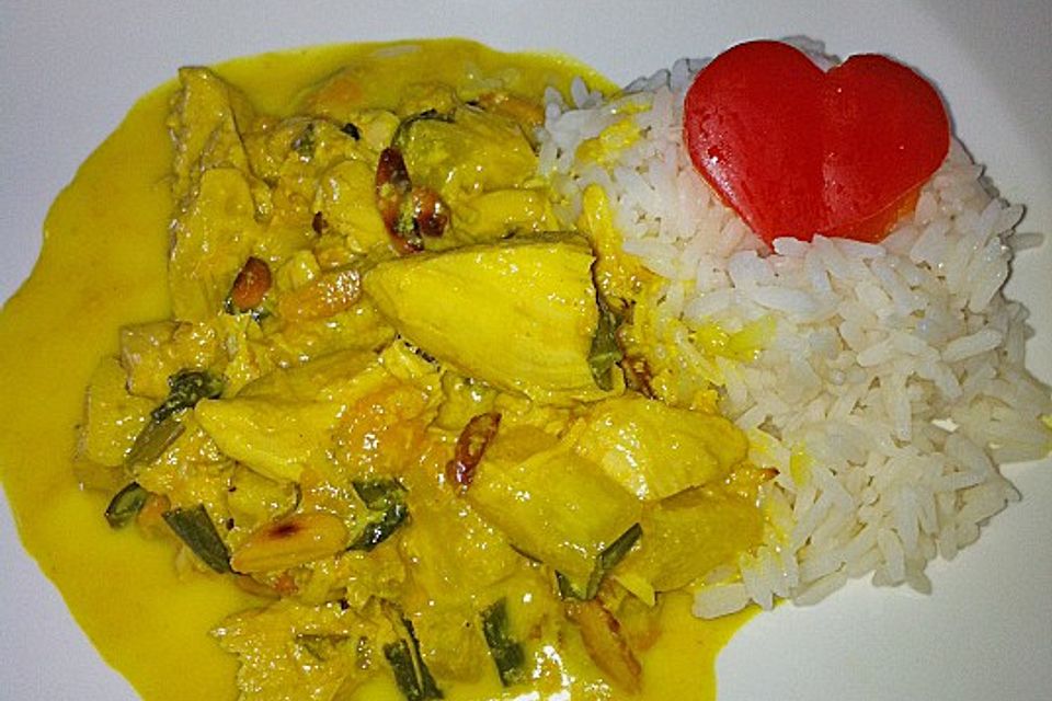 Hühner-Sahne-Curry