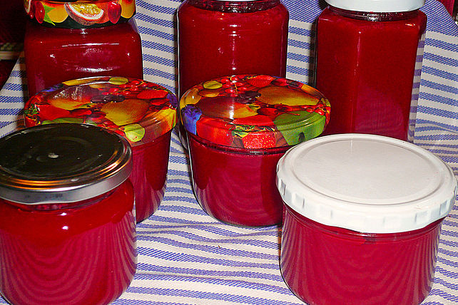 Kornelkirschen-Marmelade mit weißer Schokolade und Whisky von fishle79 ...