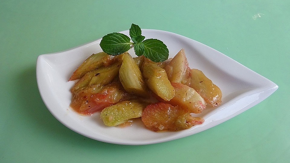 Karamellisiertes Rhabarbergemuse Von Ultron Chefkoch 