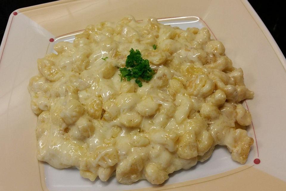 Käsespätzle (cremig und würzig)