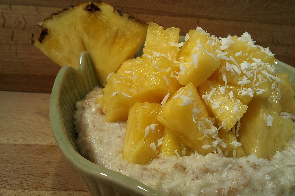 Porridge à la Pina Colada