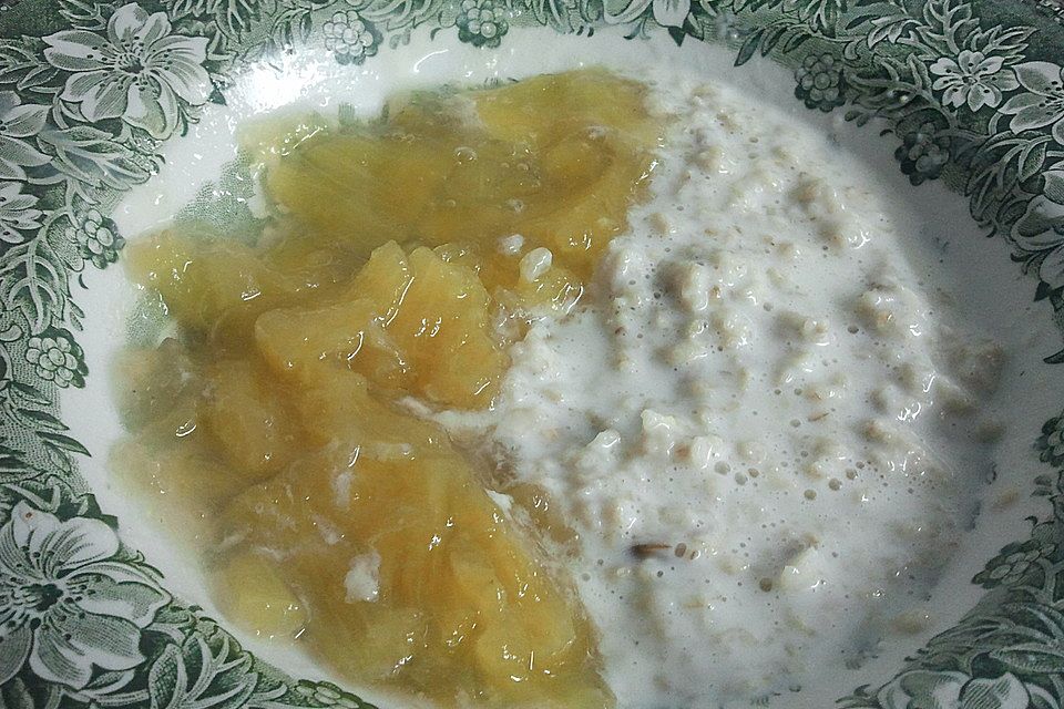 Porridge à la Pina Colada