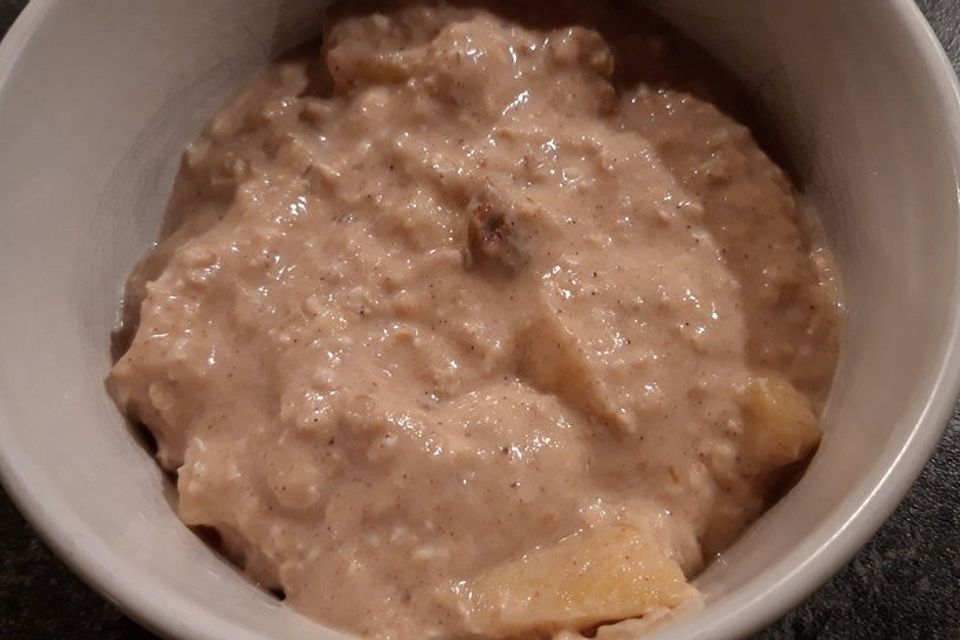 Banane-Apfel-Overnight-Oats