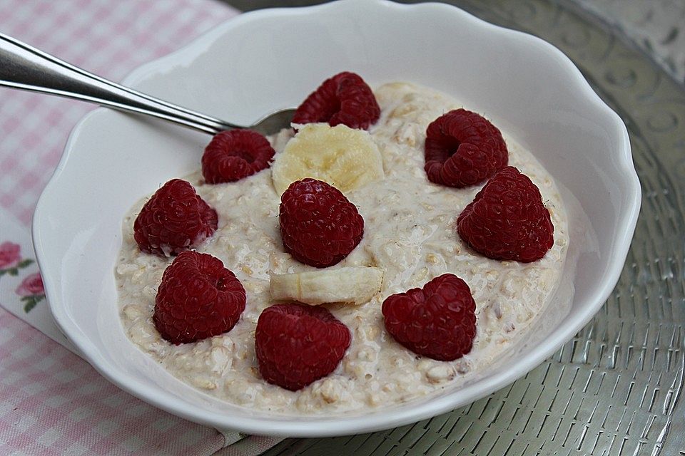 Banane-Apfel-Overnight-Oats