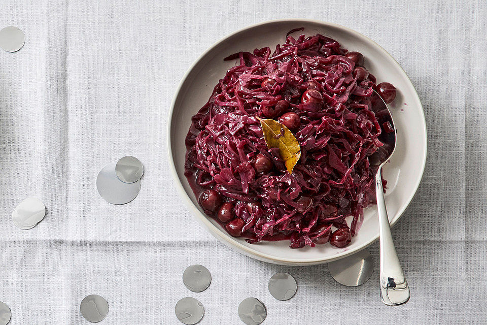 Rotkohl mit Sauerkirschen