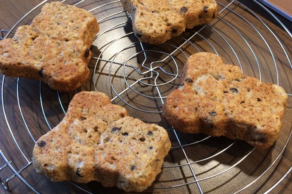 Veganer Bananen-Haferflocken-Kuchen