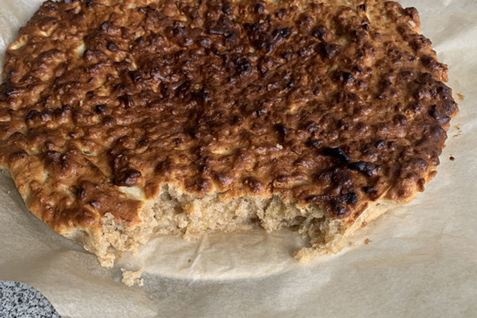 Veganer Bananen-Haferflocken-Kuchen