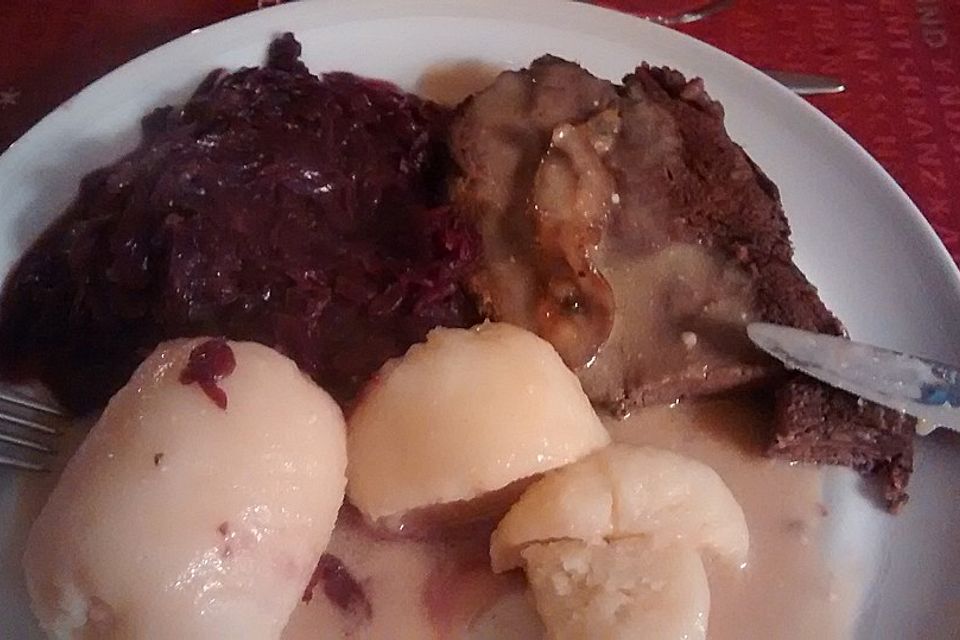 Altrussischer Elchbraten
