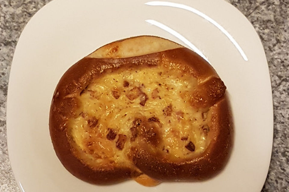 Überbackene Brezeln