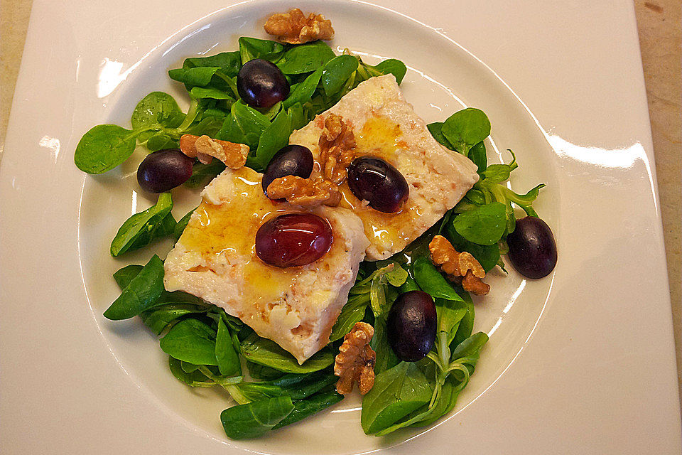 Blauschimmel-Lachs Terrinchen in Joghurt