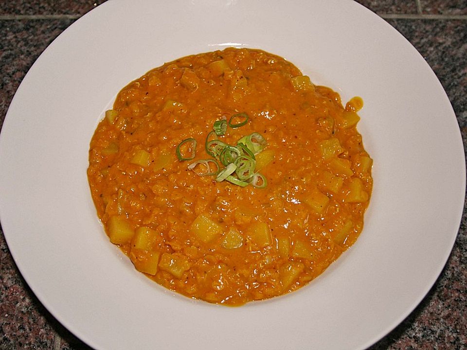 Rote Linsen-Curry mit Kokosmilch von Easy309 | Chefkoch