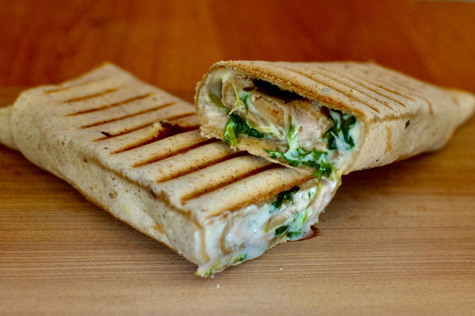 Wrap à la Kathi - Rucola-Lachs