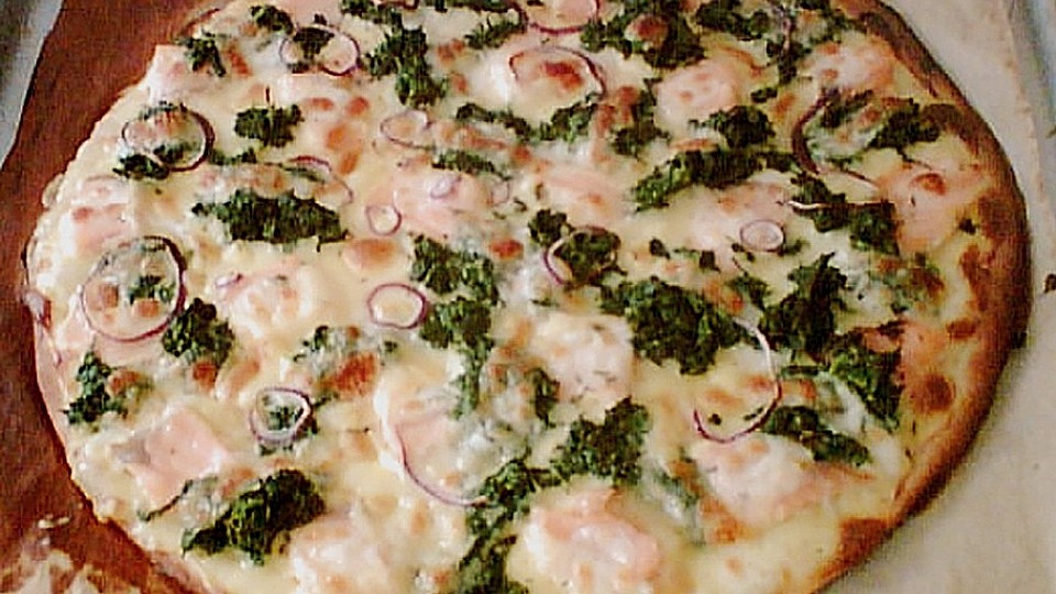 Lachs Pizza Von Mwestphal1 Chefkoch