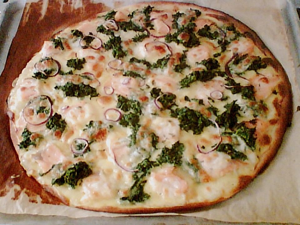 Lachs Pizza Von Mwestphal1 Chefkoch