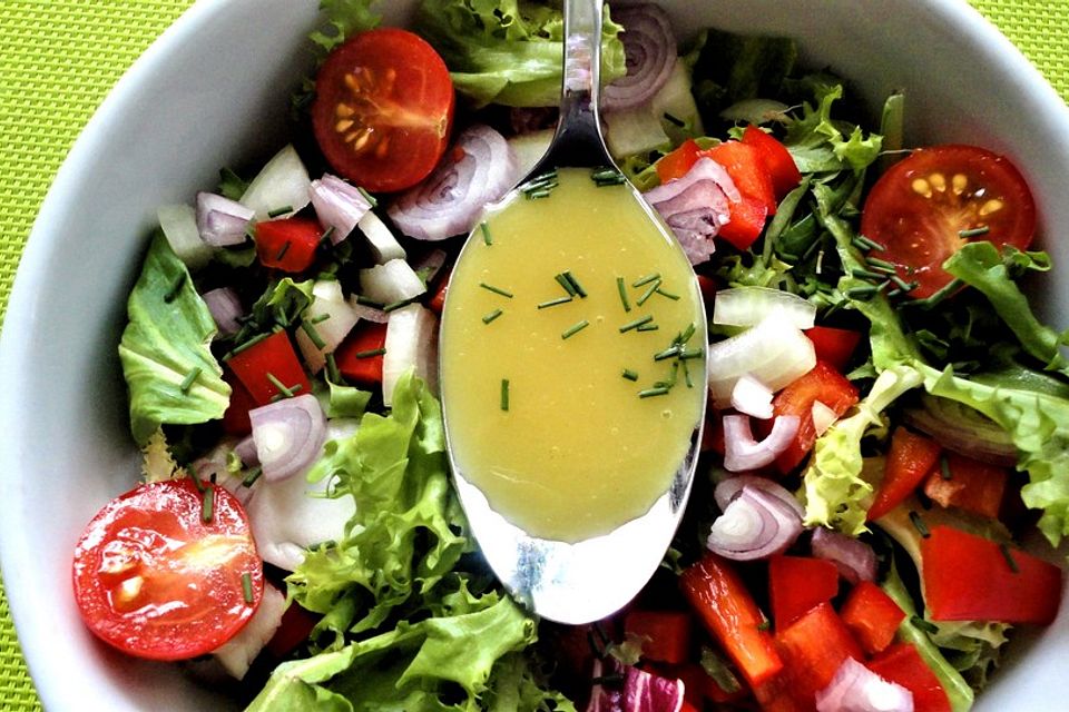 Schnelles Salatdressing