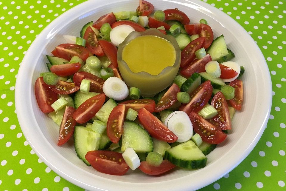 Schnelles Salatdressing