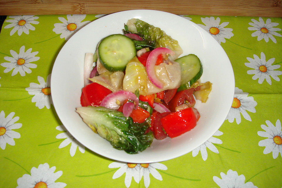 Schnelles Salatdressing