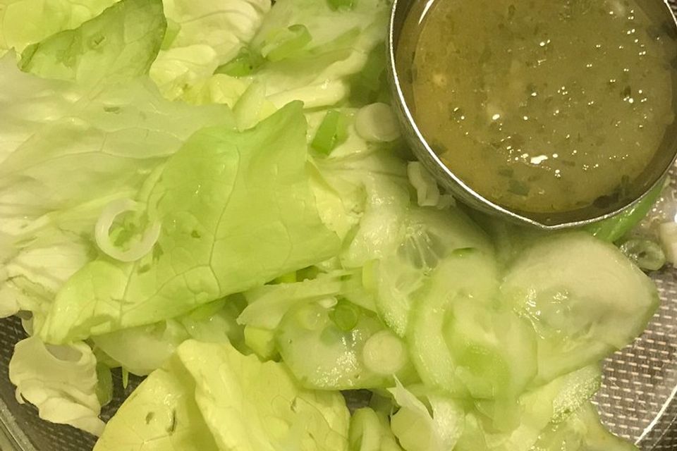Schnelles Salatdressing