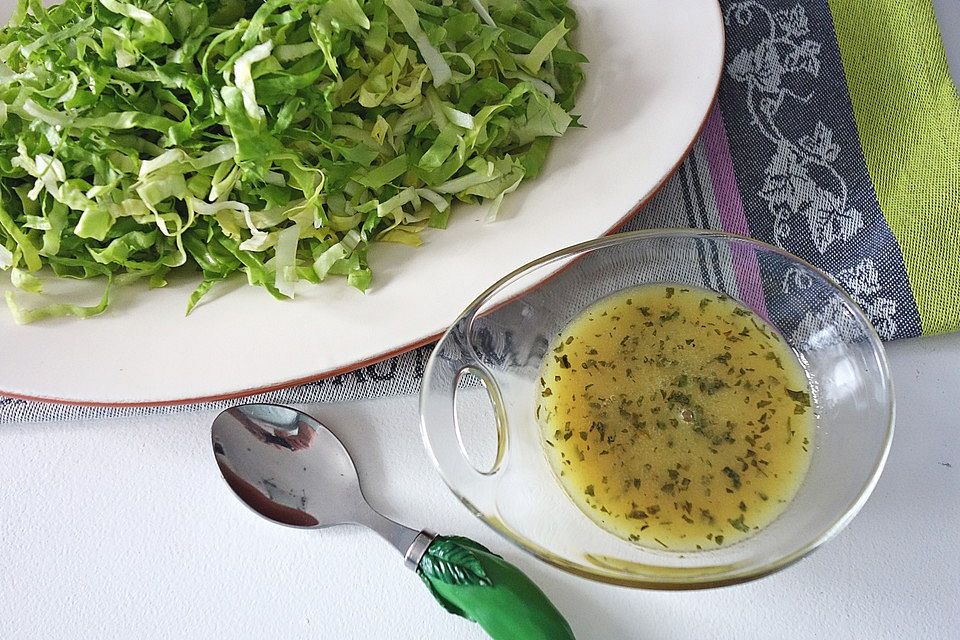 Schnelles Salatdressing