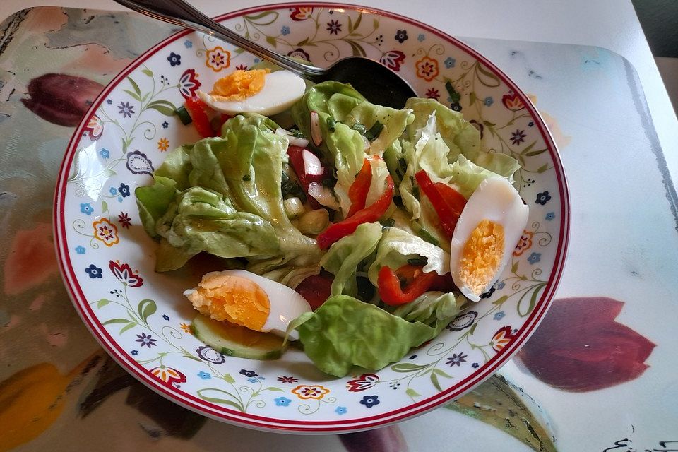 Schnelles Salatdressing