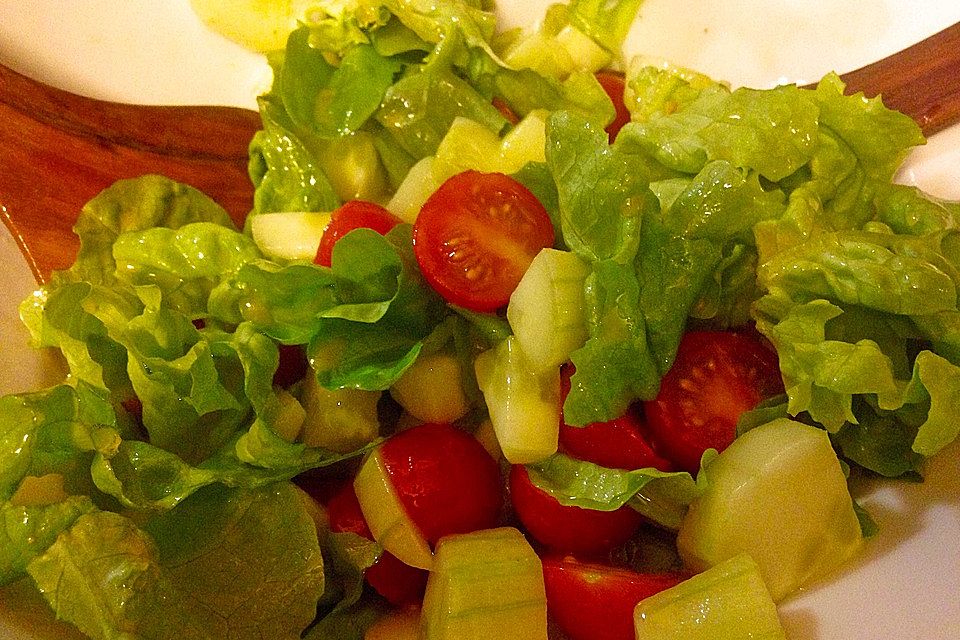 Schnelles Salatdressing