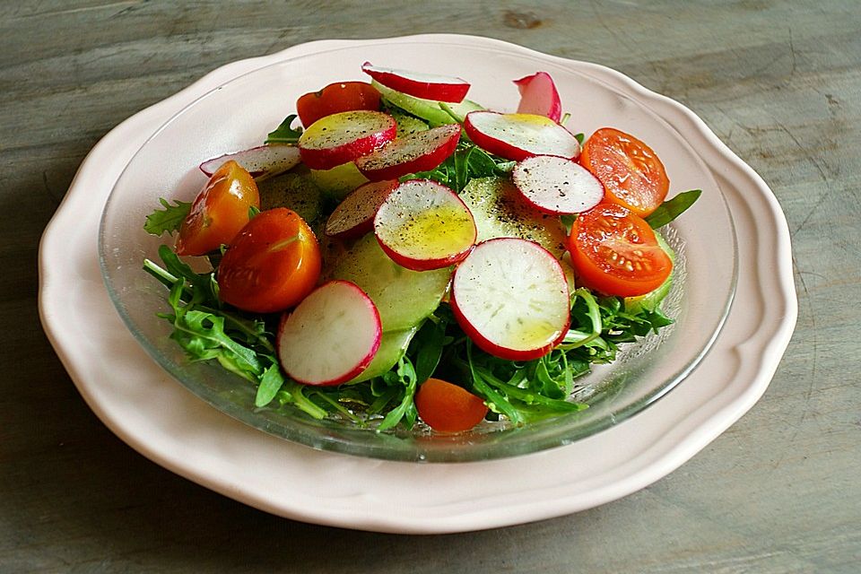 Schnelles Salatdressing