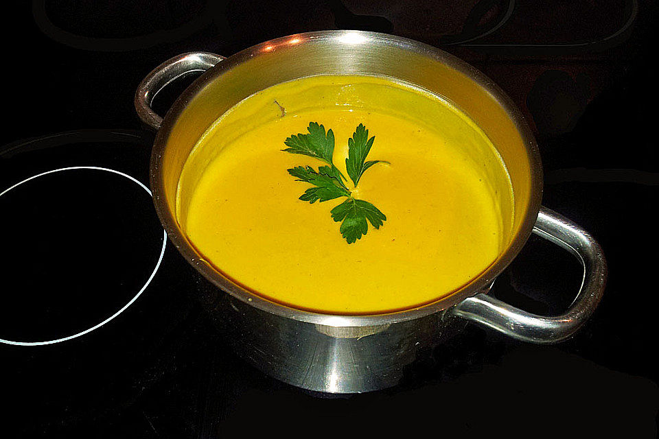 Kürbiscremesuppe