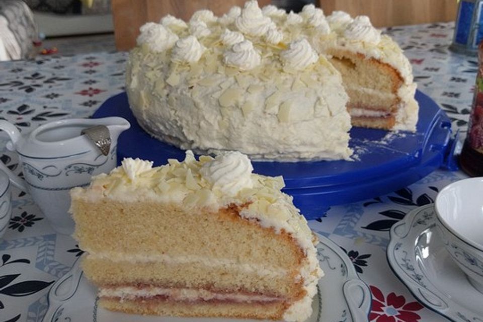 Weiße Schokotorte Weiße Schokotorte