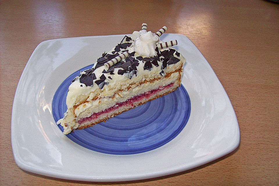 Weiße Schokotorte Weiße Schokotorte