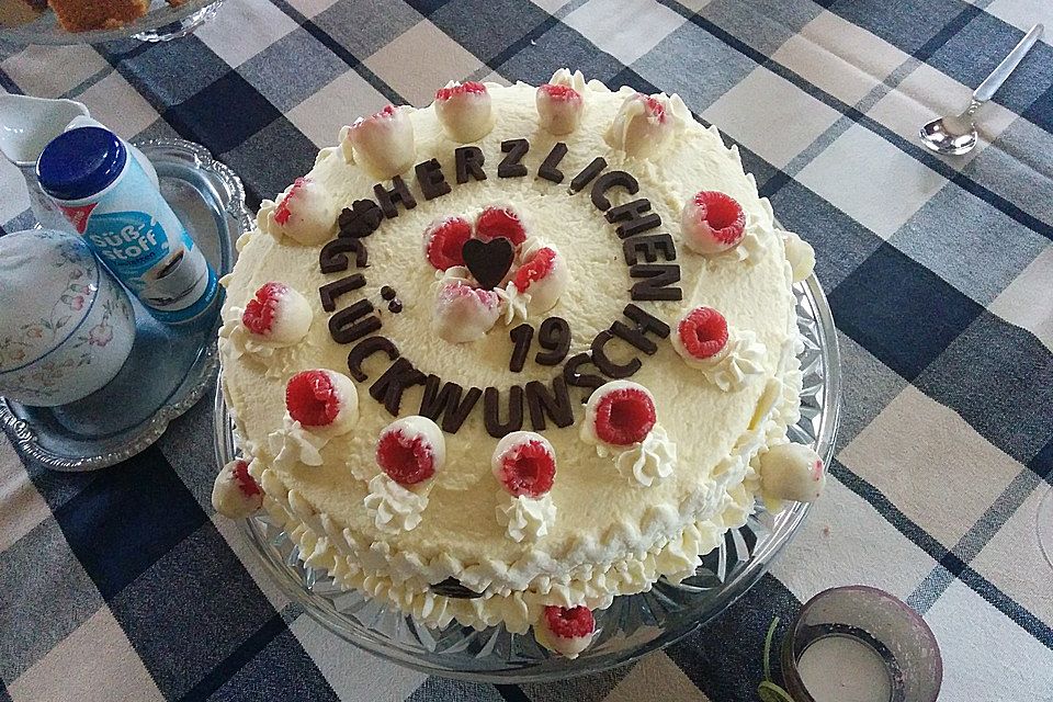 Weiße Schokotorte Weiße Schokotorte