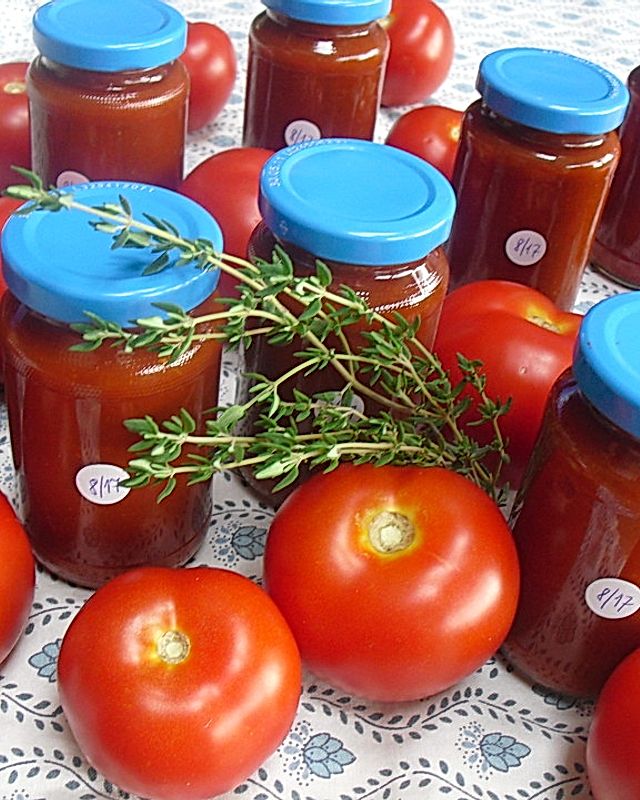 Tomaten-Gewürzketchup