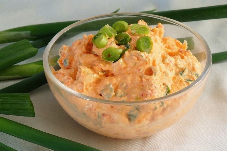 Ajvar-Frischkäse-Dip