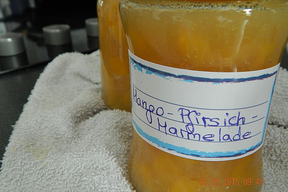 Pfirsich-Mango-Marmelade