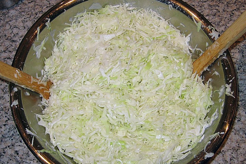 Salzbraten mit Krautsalat Salzbraten mit Krautsalat